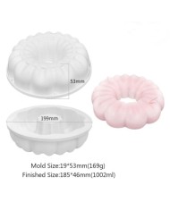 Papatya Kek Mum Kalıbı