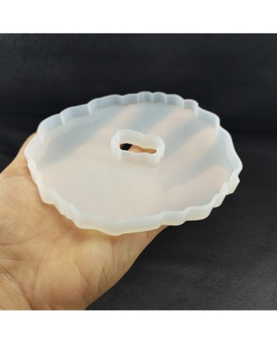 Kenar Dalgalı bardak altlığı Reçine Epoksi Kalıp -Kod:252