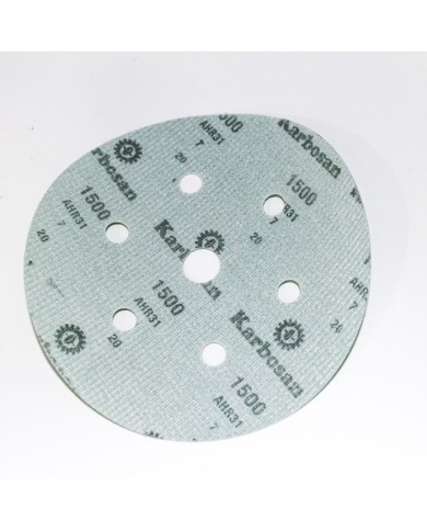 1 Adet - Karbosan AHR31/1500 - 7 Delikli - Yeşil - Cırt Zımpara