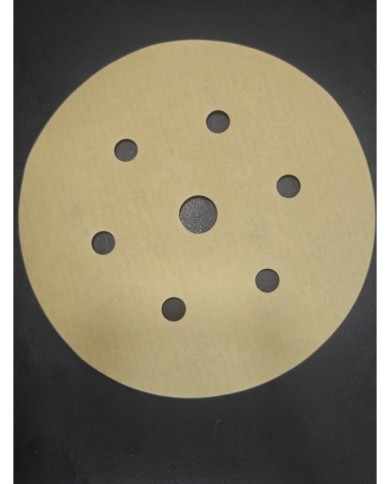 1 Adet - Karbosan ACR31/P400 - 7 Delikli - Sarı - Cırt Zımpara