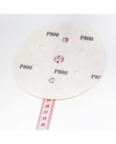 1 Adet - Karbosan ACR31/P800 - 7 Delikli - Sarı - Cırt Zımpara