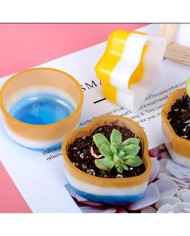 Yuvarlak Epoksi ve Beton Silikon Kalıbı- Kod:497