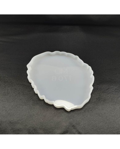 Elips Bardak Altlığı Reçine ve Beton Silikon Kalıbı -Kod:250