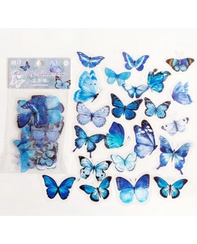 1 Paket - Kelebek Sticker