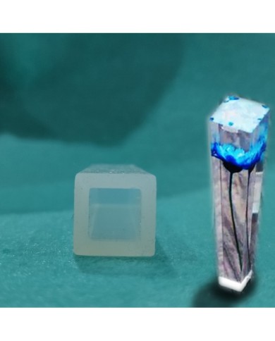 Kare Kolye Takı Reçine Epoksi Kalıp - Kod:148