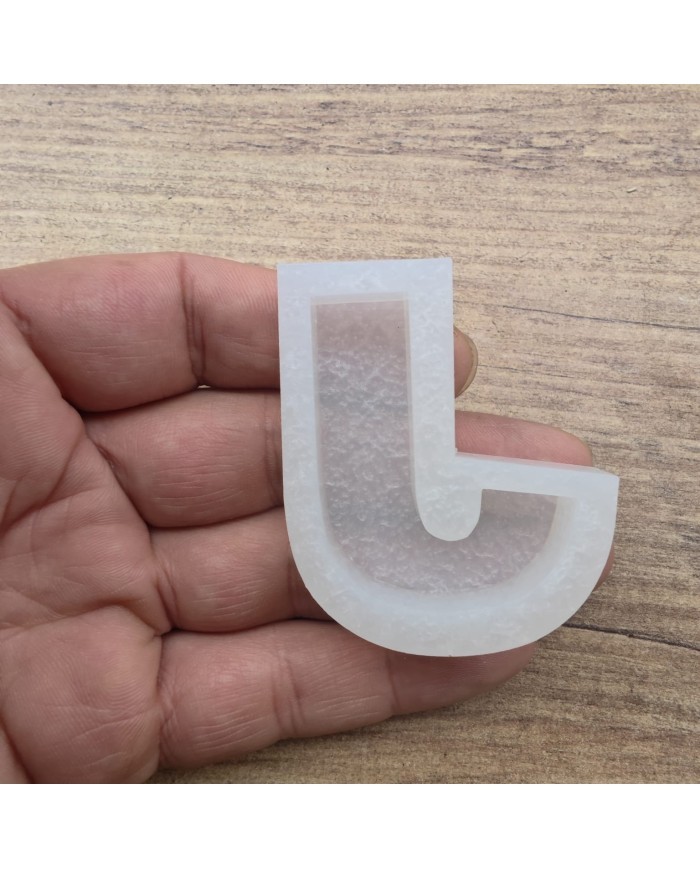 Tekli Harf Epoksi Reçine Kalıbı - K