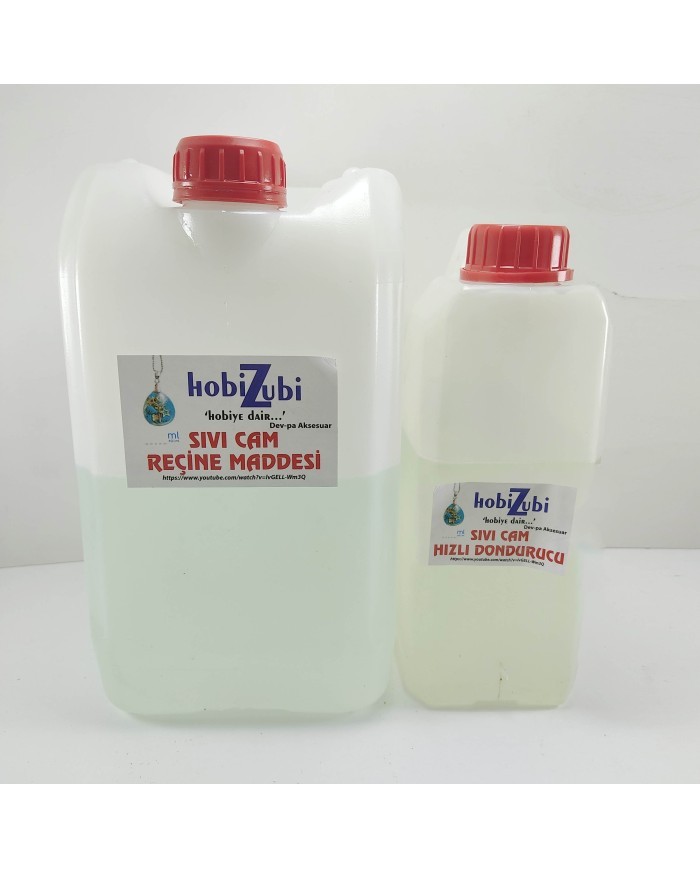 Reçine Epoksi Resin Maddesi - 4,5L