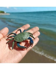 Plastik Epoksi Yengeç Mavi