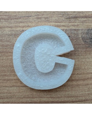 Tekli Harf Epoksi Reçine Kalıbı - C