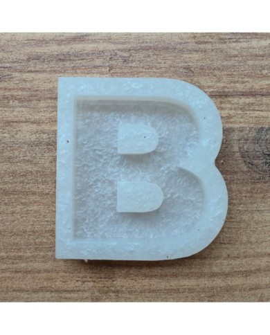 Tekli Harf Epoksi Reçine Kalıbı - Ç