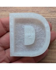 Tekli Harf Epoksi Reçine Kalıbı - E