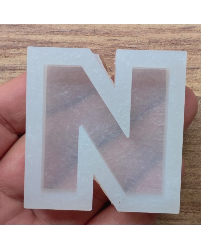 Tekli Harf Epoksi Reçine Kalıbı - S