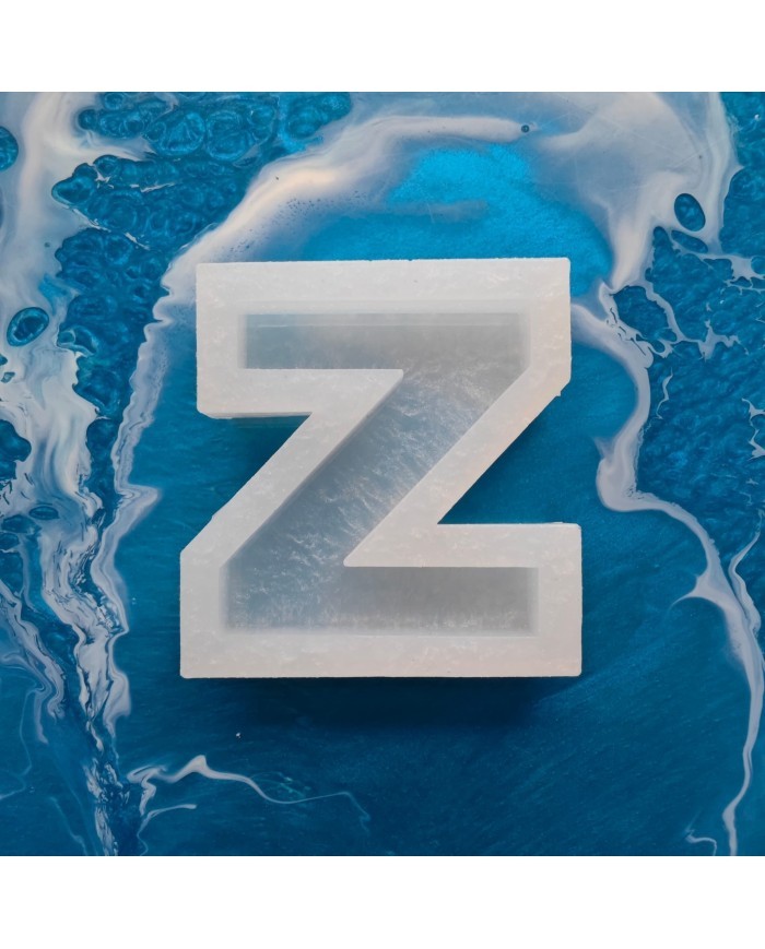 Tekli Harf Epoksi Reçine Kalıbı - Z