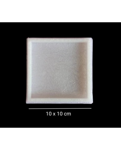 5 Adet 10x10 cm - Kare  Bardak Altı Kalıbı