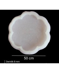 5 Adet 50cm - Çiçek Model Tepsi Kalıbı