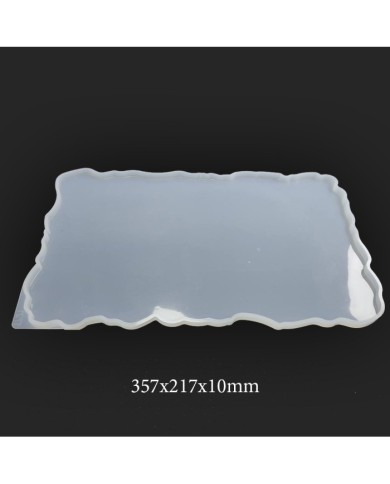 Reçine Epoksi Tepsi Kalıp -30 cmx 17.cm -Kod:204