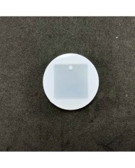 5 Adet Reçine Epoksi Kalıp - Kare - 25 mm  E5