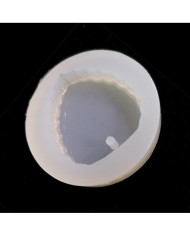 5 Adet Reçine Epoksi Kalıp-delikli Yaprak - E10