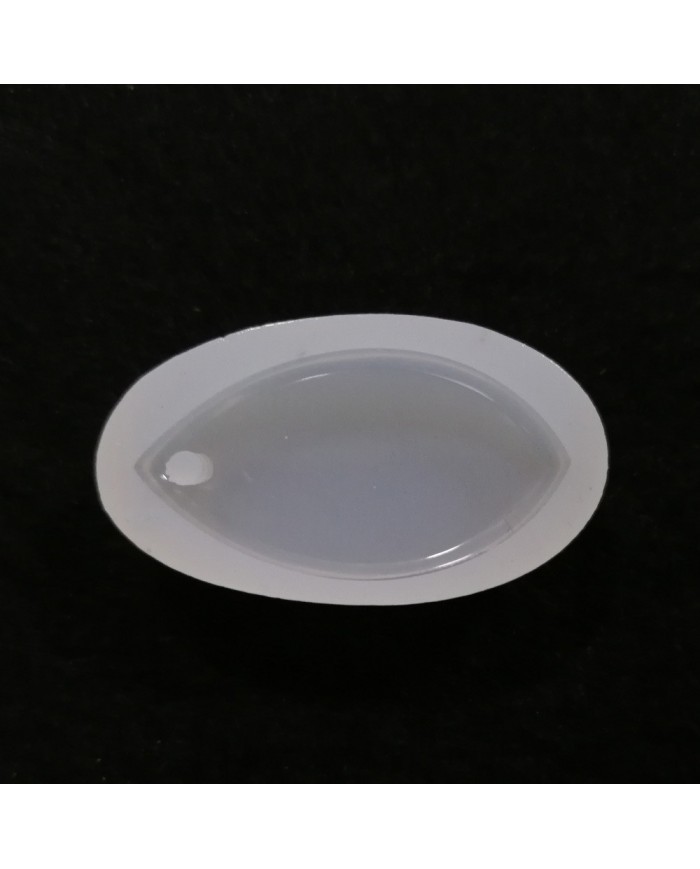 5 Adet Reçine Epoksi Kalıp-delikli Oval -  E15