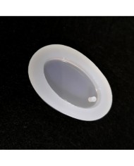 5 Adet Reçine Epoksi Kalıp-delikli Oval 2 - E16