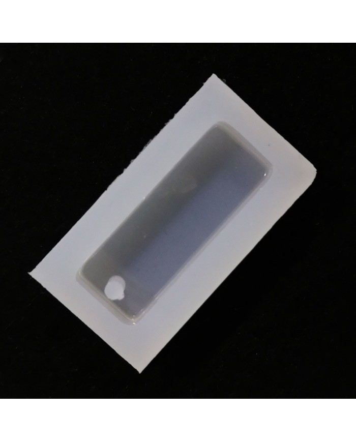 5 Adet Reçine Epoksi Kalıp - delikli Dikdörtgen - E19