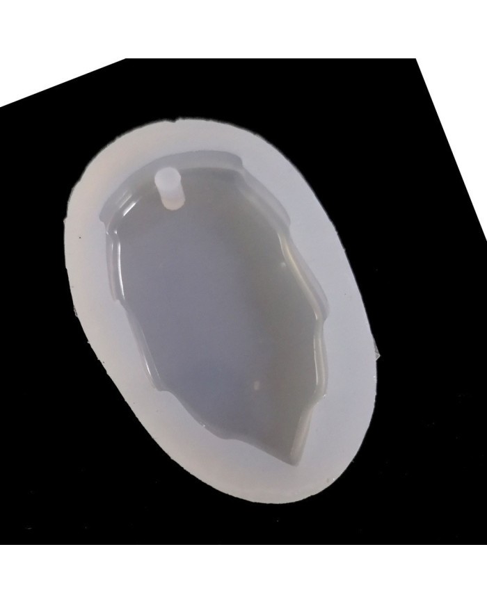 5 Adet Reçine Epoksi Kalıp-delikli Yaprak - E22