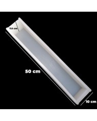 5 Adet Sabun Kalıbı - İçi İzli Kalas Model 50 X 10 cm