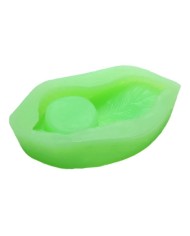 5 Adet Yaprak - Mum ve Beton Kalıp