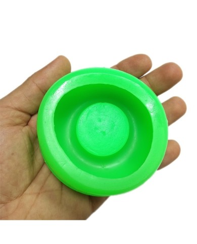 5 Adet Yuvarlak - Mum ve Beton Kalıp