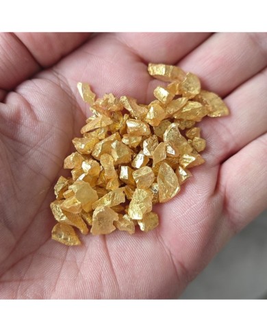 Yerli Cam Kırığı - Gold - 100 Gram