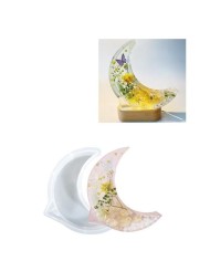 Ay Model Epoksi Reçine Silikon Kalıp Kod: 87