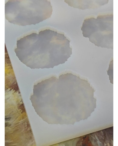 10'lu Epoksi Reçine Silikon Kalıp Kütük Modeli