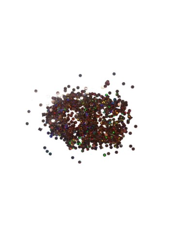 Epoksi Süsleme Glitter Pul Geometrik Kahverengi-5 gr
