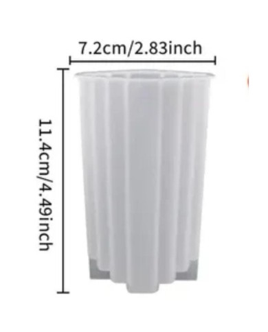 Geometrik Buz Dağı Silikon Mum Kalıbı - Kod: 1155