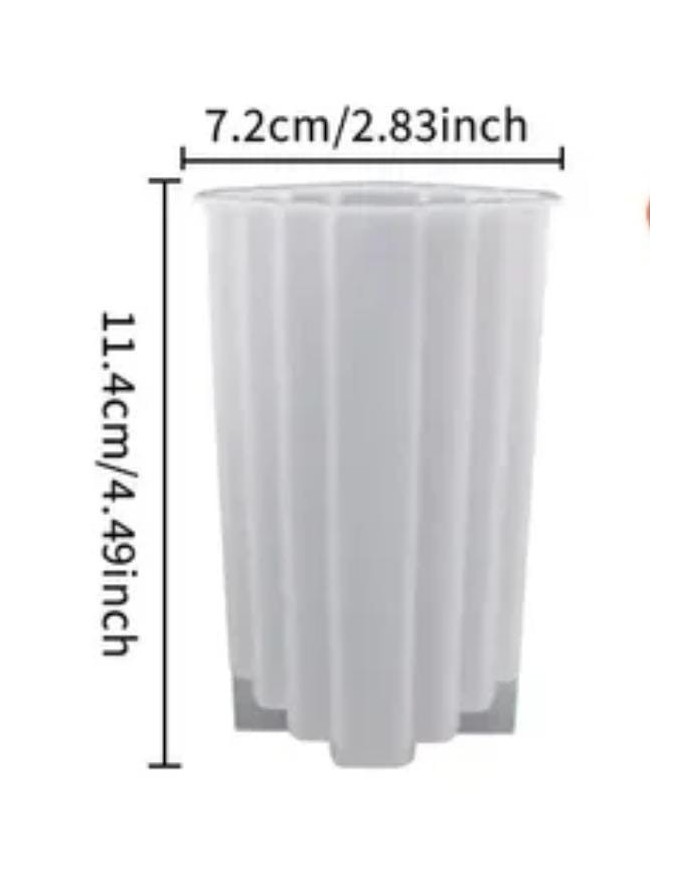 Geometrik Buz Dağı Silikon Mum Kalıbı - Kod: 1155