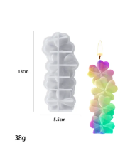 Papatya Modeli Mum Hobi Silikon Kalıbı - Kod: 1152