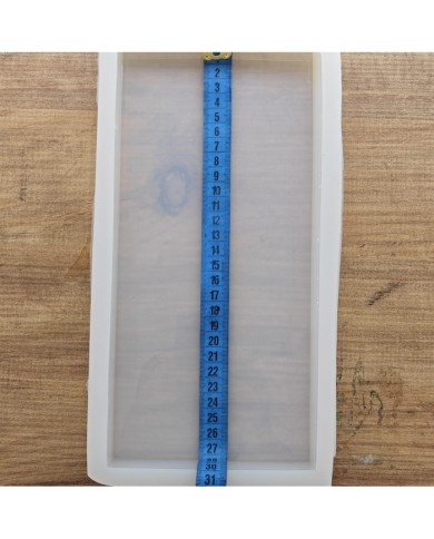 Reçine Epoksi Silikon Kalıp 28x13x3 cm