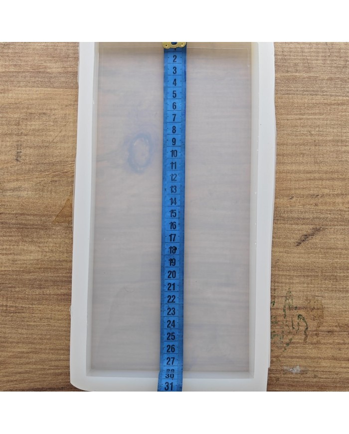 Reçine Epoksi Silikon Kalıp 28x13x3 cm