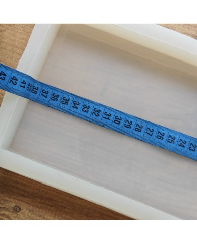 Reçine Epoksi Silikon Kalıp 38x13xc3 cm