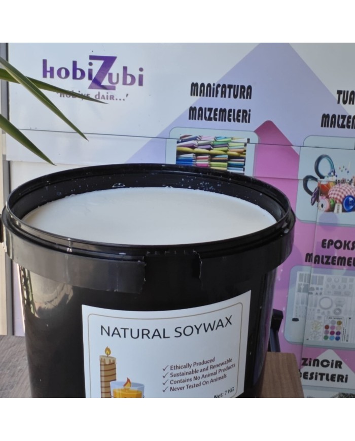 Natürel Soya Wax - 7 Kg