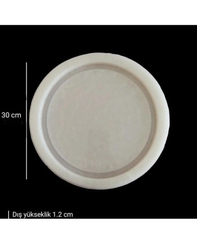 40 cm - Yuvarlak Tepsi Kalıbı