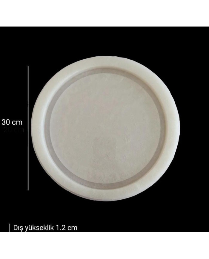 40 cm - Yuvarlak Tepsi Kalıbı