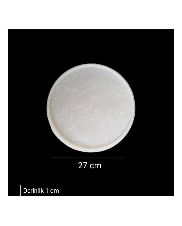 27 cm - Yuvarlak Tepsi Kalıbı