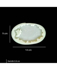 Kendinden Kulplu Bardak Altlığı