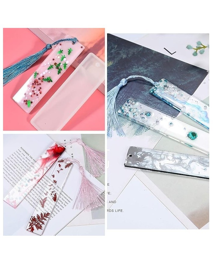 10'lu Kitap Ayracı Silikon Epoksi Reçine Kalıbı