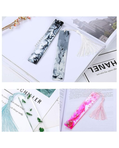 10'lu Kitap Ayracı Silikon Epoksi Reçine Kalıbı