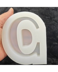 C Harfi Epoksi Beton Mum Kalıp - L Boy