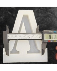 A Harfi Epoksi Beton Mum Kalıp - L Boy