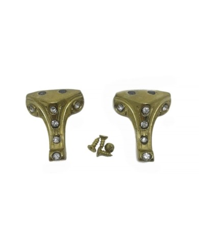 Epoksi Tepsi Tesbih Kutusu Ayakları - Gold