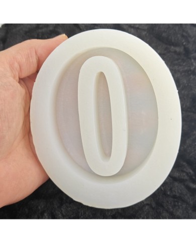 O Harfi Epoksi Beton Mum Kalıp - L Boy